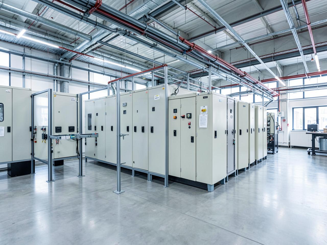 Industrial electrical control and power distribution cabinets
